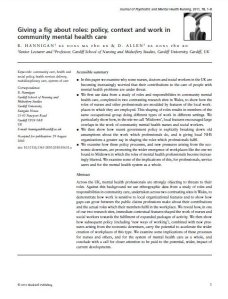 Hannigan and Allen 2011