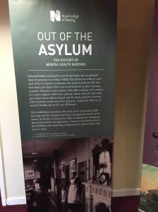 The RCN's history of mental health nursing exhibition 